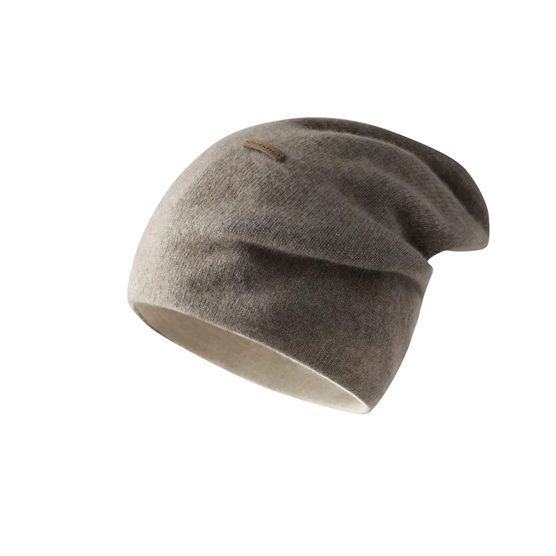 Winter New Men's double Hat 100% Cashmere Knitted Headgears Warm Hats Beanie Men's Solid Thick Cap Men's Cashmere Outdoor Cap
Winter New Men's double Hat 100% Cashmere Knitted Headgears Warm Hats Beanie Men's Solid Thick Cap Men's Cashmere Outdoor Cap