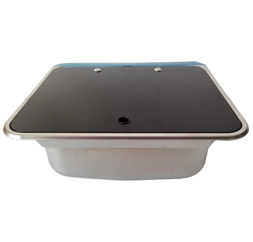 Small RV Sink Caravan Single Bowl Stainless Steel Square Modern Stone Sink Waterfall Ceramic Kitchen Sink
Small RV Sink Caravan Single Bowl Stainless Steel Square Modern Stone Sink Waterfall Ceramic Kitchen Sink
