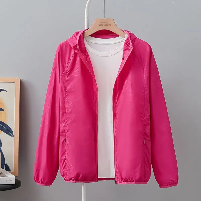 Fashion Sunscreens Jacket Women's 2026 Summer New Hooded Sun Protection Clothing Coat Thin Breathable Short Overwear Female Tops
Fashion Sunscreens Jacket Women's 2026 Summer New Hooded Sun Protection Clothing Coat Thin Breathable Short Overwear Female Tops