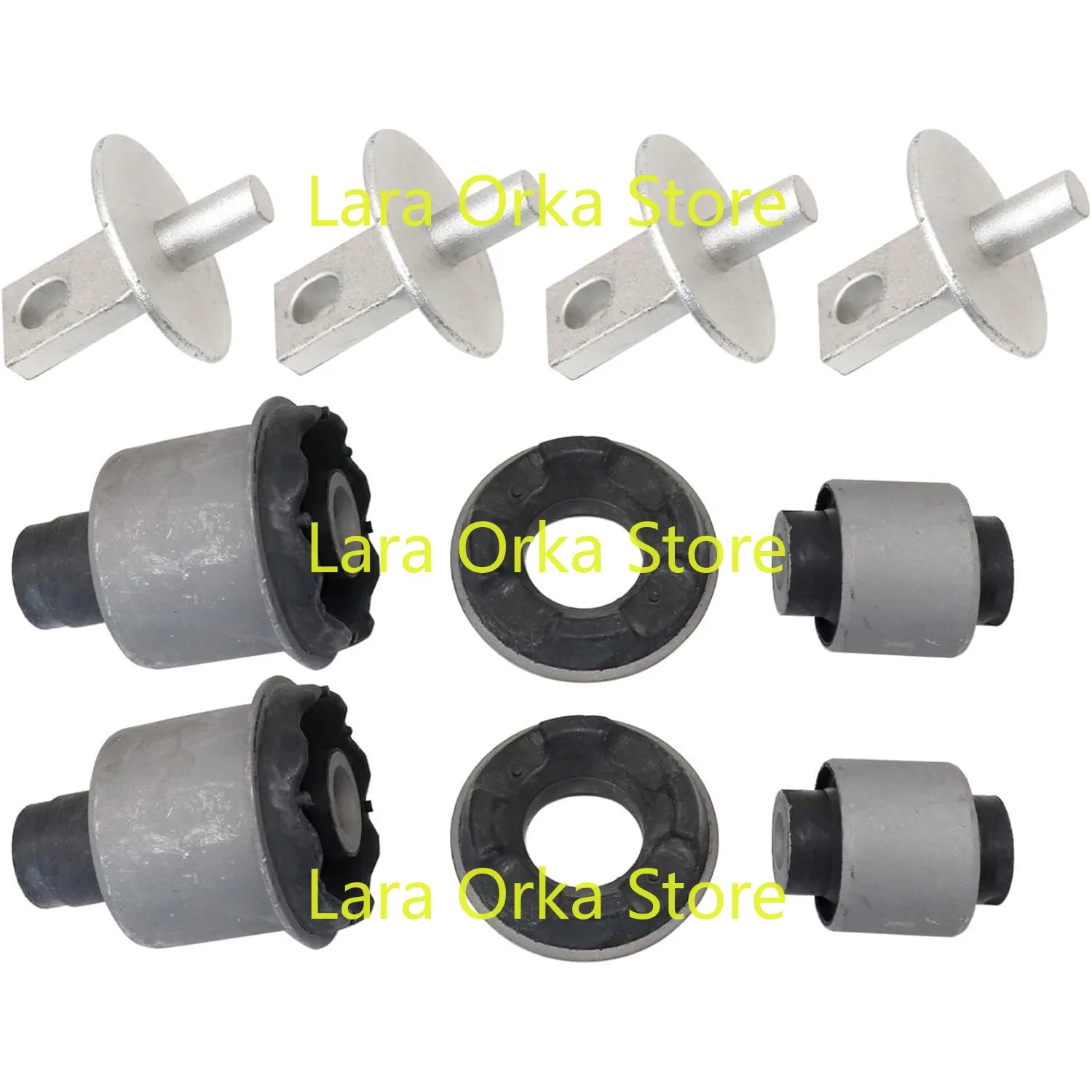 Rear Knucle & Trailing Arm Bushing Set Both Sides Compatible with Honda CIVIC 2006- 2011# 52370-SNA-906 52370-SNA-A06
Rear Knucle & Trailing Arm Bushing Set Both Sides Compatible with Honda CIVIC 2006- 2011# 52370-SNA-906 52370-SNA-A06