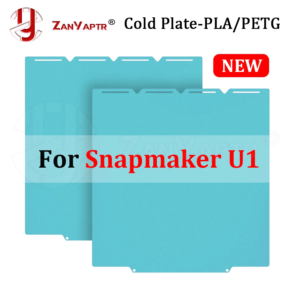 276x296mm Cool Plate For Snapmaker U1 Build Plate PLA 45-55℃, PETG(60-75℃),Double-sided smooth printing for 3D Printer Parts
276x296mm Cool Plate For Snapmaker U1 Build Plate PLA 45-55℃, PETG(60-75℃),Double-sided smooth printing for 3D Printer Parts