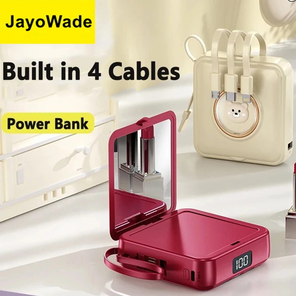 Женский модный мини-банк питания 20000 мАч с кабелем, зеркало для макияжа, портативное зарядное устройство, внешний аккумулятор Powerbank, все телефоны
Женский модный мини-банк питания 20000 мАч с кабелем, зеркало для макияжа, портативное зарядное устройство, внешний аккумулятор Powerbank, все телефоны