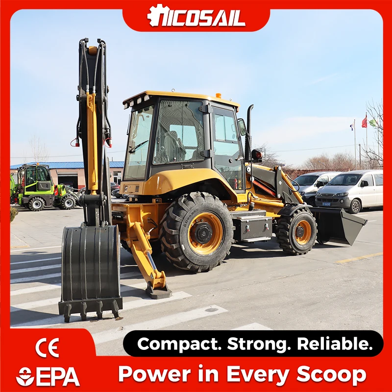 Highly Efficient Four-Wheel Drive Dual-End Busy Loader Time-Saving Backhoe Loader Easy
Highly Efficient Four-Wheel Drive Dual-End Busy Loader Time-Saving Backhoe Loader Easy