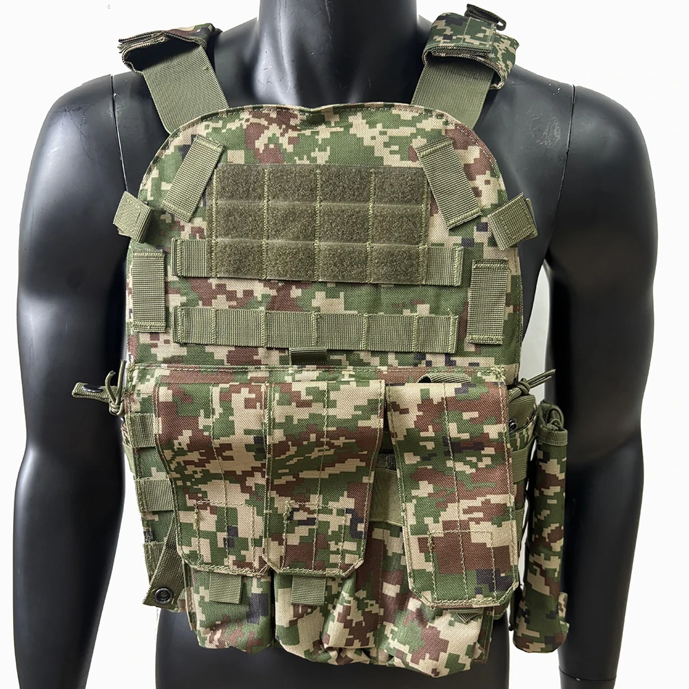 Multi Functional Quick Detachable Full Protective Vest Spanish Camouflage Tactical Vest
Multi Functional Quick Detachable Full Protective Vest Spanish Camouflage Tactical Vest