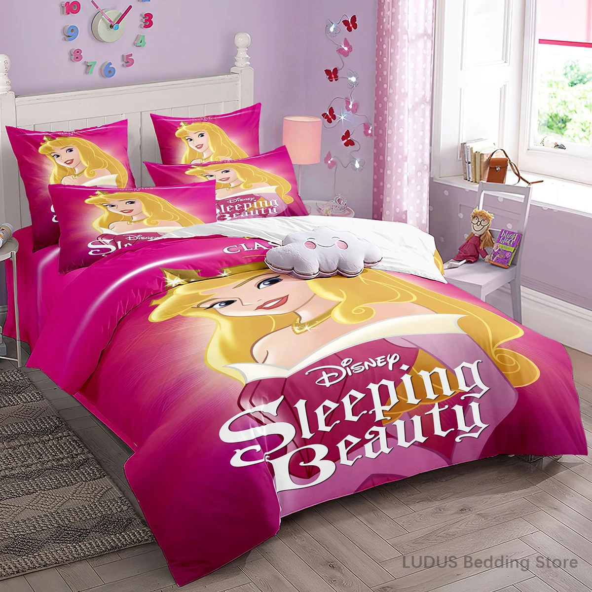 Cinderella Prince Bedding Set Romantic Princess Duvet Cover with Pillow Shams Cute Quilt Cover for Girls Bedroom Gift
Cinderella Prince Bedding Set Romantic Princess Duvet Cover with Pillow Shams Cute Quilt Cover for Girls Bedroom Gift