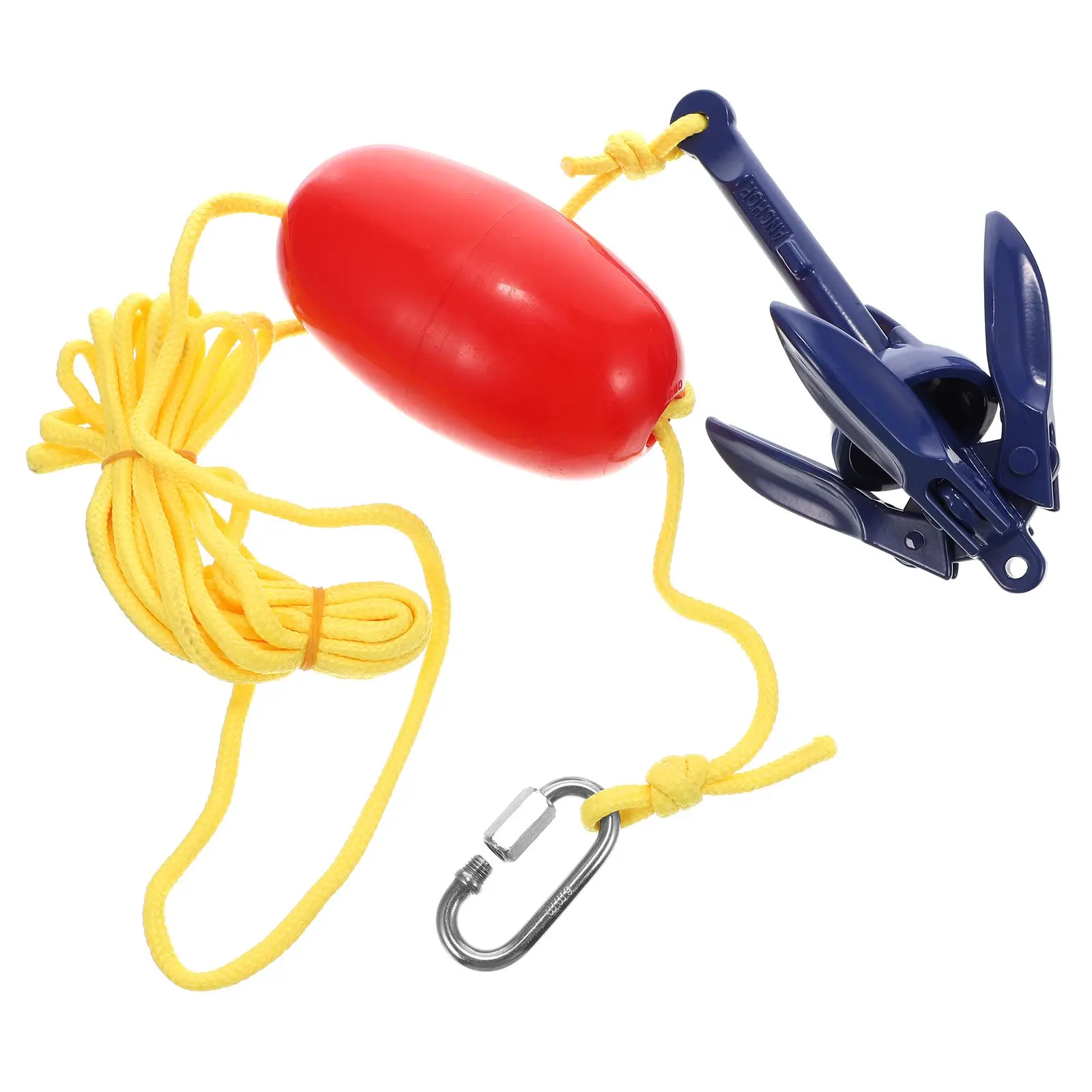 Kayak Anchor Foldable Kit Anchoring Belt Aluminum Alloy Canoe Metal Boat Trolley
Kayak Anchor Foldable Kit Anchoring Belt Aluminum Alloy Canoe Metal Boat Trolley