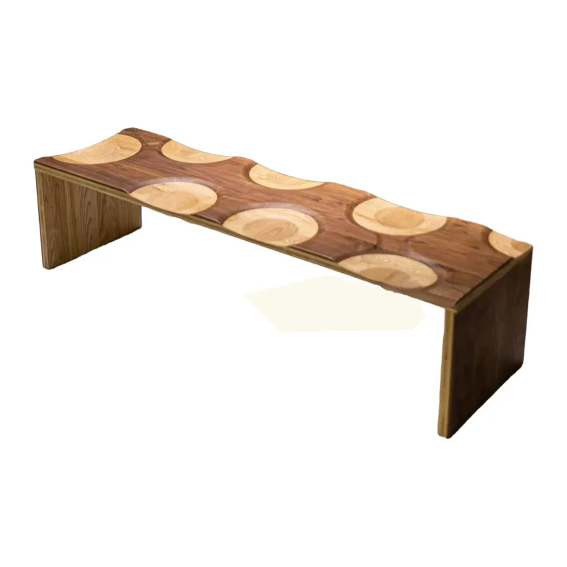 Medieval retro solid wood bench designer household Italian minimalist creative art shoe changing stool bedroom end stool
Medieval retro solid wood bench designer household Italian minimalist creative art shoe changing stool bedroom end stool