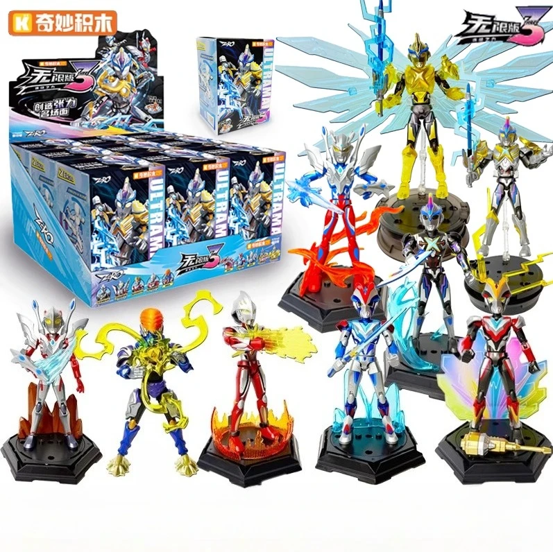 Keeppley Ultraman Zero Movable Bricks Action Figure Third Edition Blind Box Toy
Keeppley Ultraman Zero Movable Bricks Action Figure Third Edition Blind Box Toy