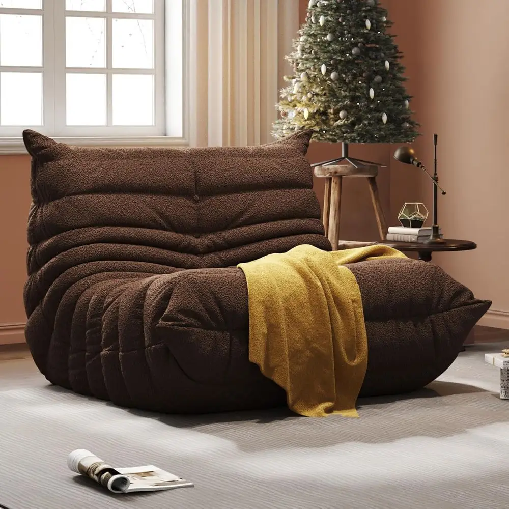 1 Seater Large Bean Bag Chair for Adults and Teens - Comfortable Lounge Chair for Living Room, Bedroom, or Dorm
1 Seater Large Bean Bag Chair for Adults and Teens - Comfortable Lounge Chair for Living Room, Bedroom, or Dorm