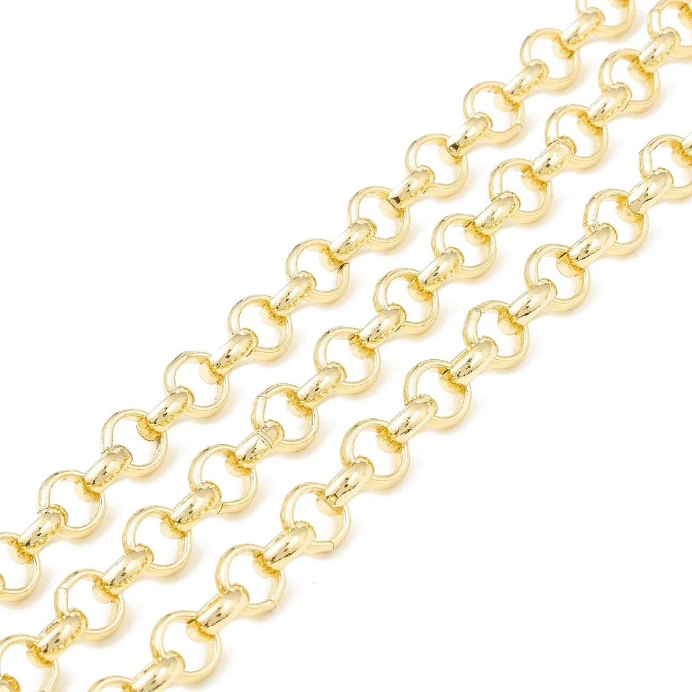PandaHall 10m Rack Plating Brass Rolo Chains 18K Gold Plated Long-Lasting with Spool for Jewelry Making
PandaHall 10m Rack Plating Brass Rolo Chains 18K Gold Plated Long-Lasting with Spool for Jewelry Making