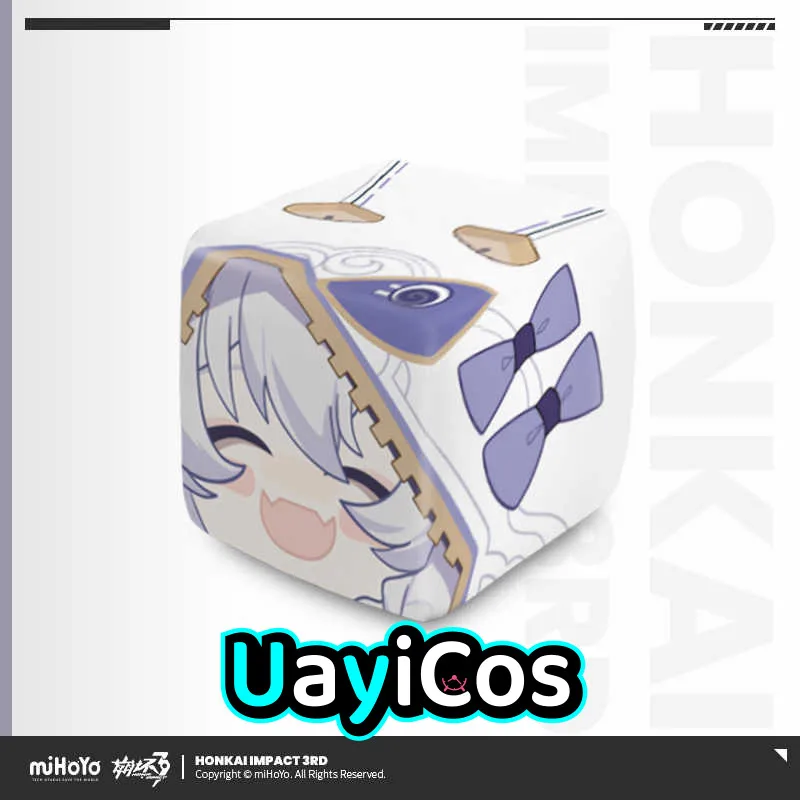 Официальная плюшевая кукла miHoYo Honkai Impact 3, декомпрессионная плюшевая хлопковая кукла, мягкая подушка, аниме-фигурка, игрушка для детей, подарки
Официальная плюшевая кукла miHoYo Honkai Impact 3, декомпрессионная плюшевая хлопковая кукла, мягкая подушка, аниме-фигурка, игрушка для детей, подарки