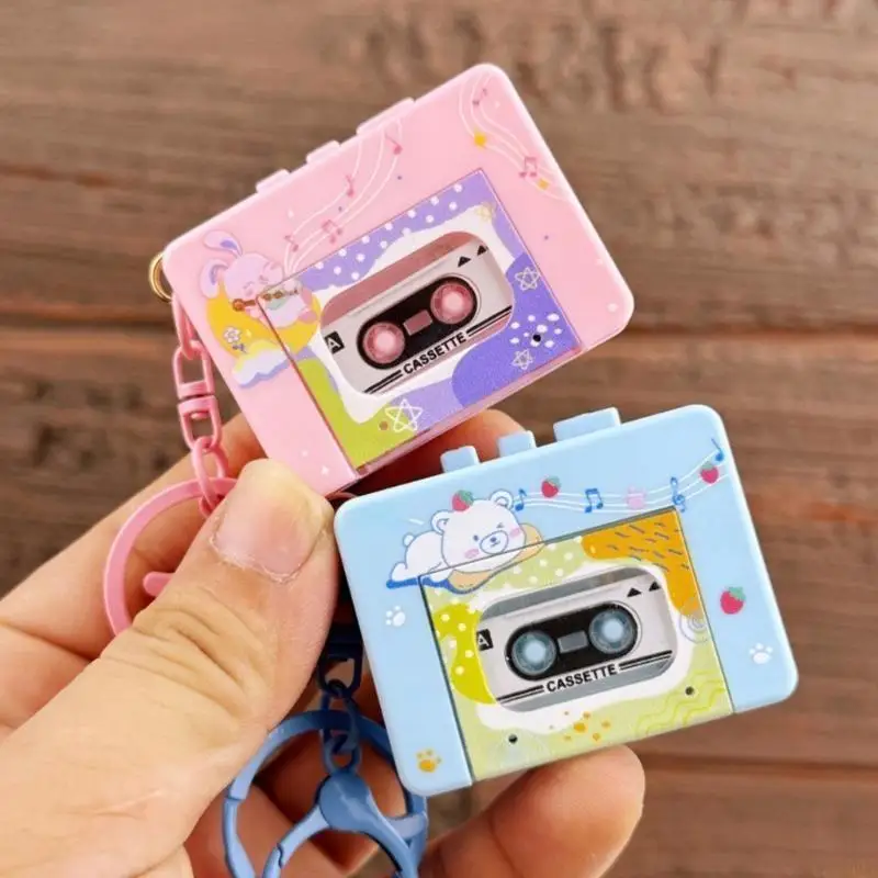 B03F Vintage Miniature Music Player Keychain Featuring Three Songs Perfect For Personalize Gift Or DIY Projects
B03F Vintage Miniature Music Player Keychain Featuring Three Songs Perfect For Personalize Gift Or DIY Projects