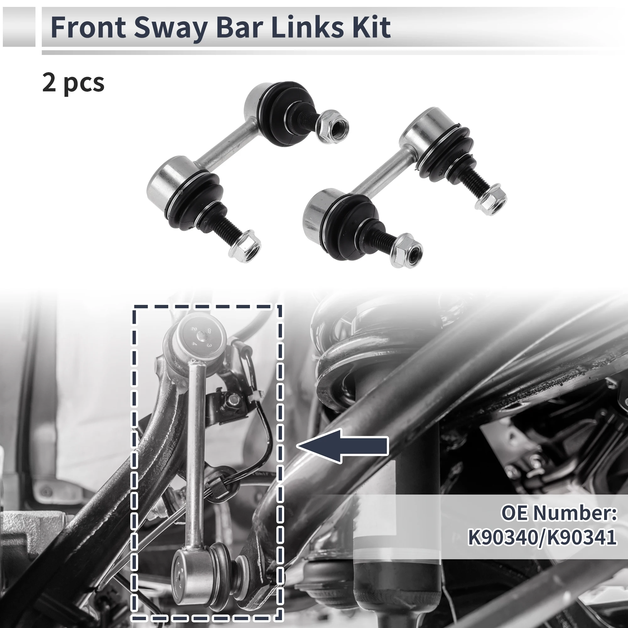 Тяги переднего стабилизатора UXCELL без втулки для ACURA CL 2001–2003 No K90340/K90341
Тяги переднего стабилизатора UXCELL без втулки для ACURA CL 2001–2003 No K90340/K90341