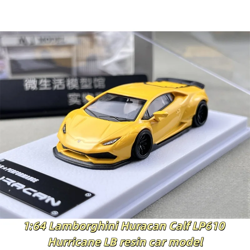 Stock 1:64 supercar, NIU LP610 Hurricane LB, resin car model, for teenagers to play with, adult decoration, birthday gift.
Stock 1:64 supercar, NIU LP610 Hurricane LB, resin car model, for teenagers to play with, adult decoration, birthday gift.