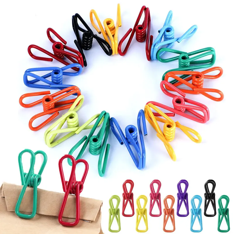 5/10Pcs Chip Bag Clips Coated Colorful Sealer Clip Paper Holder Clothesline Clip for Sealing Food Laundry Hanging Clothes Pins
5/10Pcs Chip Bag Clips Coated Colorful Sealer Clip Paper Holder Clothesline Clip for Sealing Food Laundry Hanging Clothes Pins