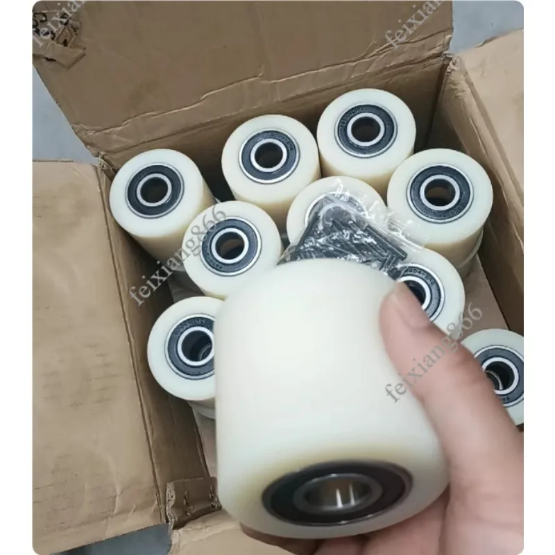 1PC Forklift Hydraulic Pallet Hand Pallet 74*70mm Nylon Wheel with Bearings 6204
1PC Forklift Hydraulic Pallet Hand Pallet 74*70mm Nylon Wheel with Bearings 6204