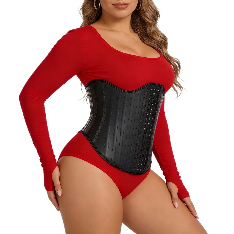 Корсет-пояс для талии с 25 стальными косточками из латекса, женский, колумбийский стиль, утягивающий и моделирующий, для коррекции живота, утягивающий пояс-корсет под грудь
Корсет-пояс для талии с 25 стальными косточками из латекса, женский, колумбийский стиль, утягивающий и моделирующий, для коррекции живота, утягивающий пояс-корсет под грудь
