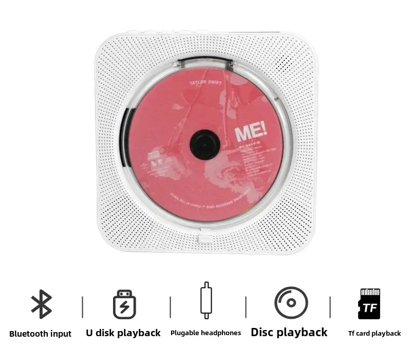 CD-плеер, ретро-аудио Bluetooth, прослушивание альбомов, портативный виниловый компакт-диск, компакт-диск
CD-плеер, ретро-аудио Bluetooth, прослушивание альбомов, портативный виниловый компакт-диск, компакт-диск