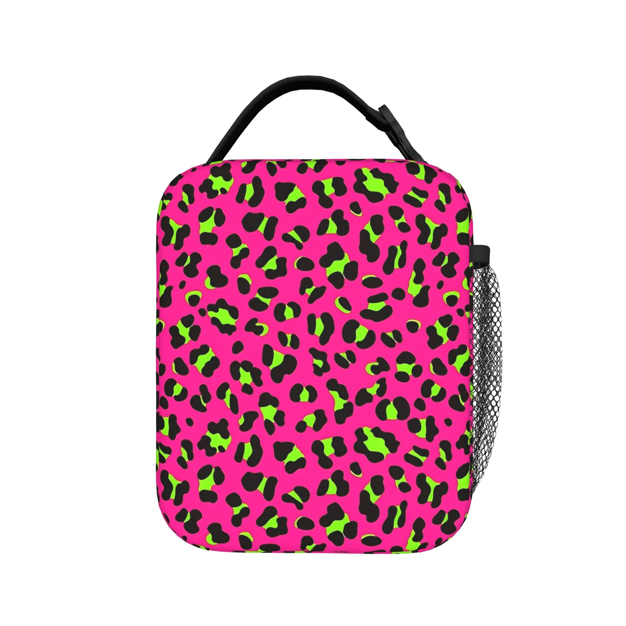 Psychedelic 80s Neon Pink Fuchsia and Lime Green Leopard Lunch Bag Travel Lunch Box For Child Tote Food Bags Zipper Cooler Bag
Psychedelic 80s Neon Pink Fuchsia and Lime Green Leopard Lunch Bag Travel Lunch Box For Child Tote Food Bags Zipper Cooler Bag