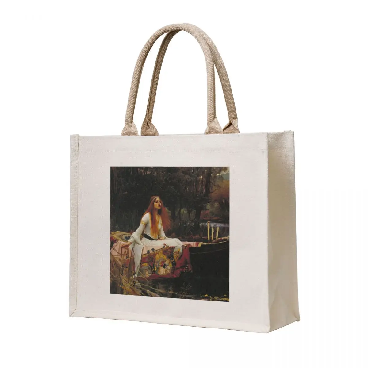 The Lady of Shalott - John William Waterhouse Tote Bag canvas bags tote bag men's Candy bags
The Lady of Shalott - John William Waterhouse Tote Bag canvas bags tote bag men's Candy bags