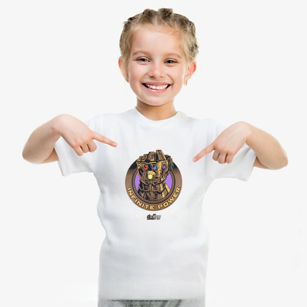 Marvel Infinity Power Gauntlet Graphic Print T-shirt Cotton Summer Autumn Family Twinning Outfits Men's Comfortable Casual Tee
Marvel Infinity Power Gauntlet Graphic Print T-shirt Cotton Summer Autumn Family Twinning Outfits Men's Comfortable Casual Tee