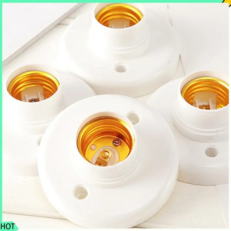 AWAH 50Pcs E27 Plastic Screw Lamp Holder Round Lamp Holder Bulb Socket Holder Adapter
AWAH 50Pcs E27 Plastic Screw Lamp Holder Round Lamp Holder Bulb Socket Holder Adapter