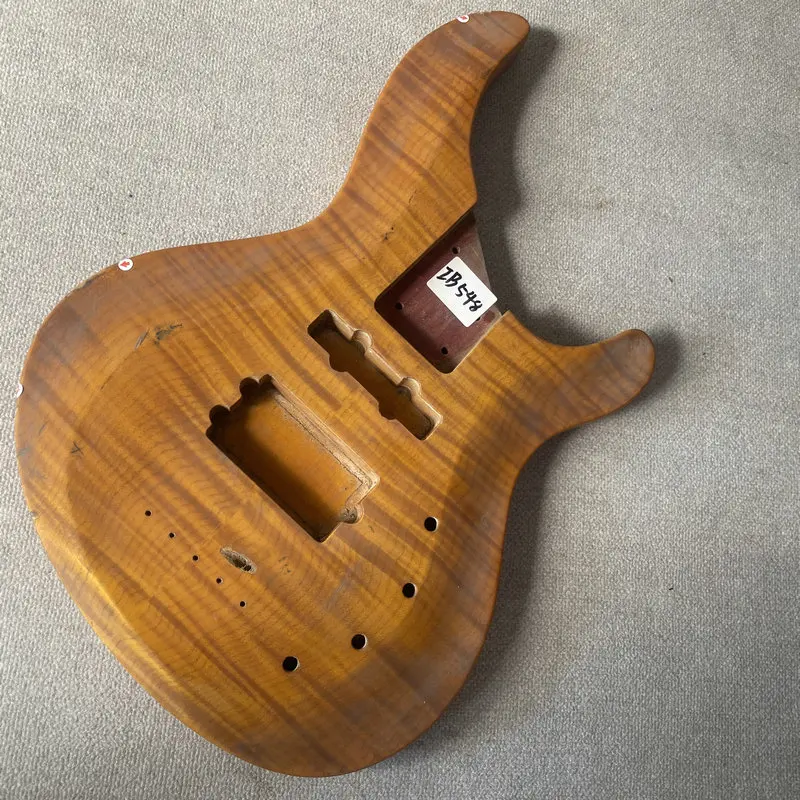 IB548 Custom Order Active Pickups 4 Or5 String Electric Guitar Bass Body Maple Flamed TOP +Soild Alder Paints Damages DIY Parts
IB548 Custom Order Active Pickups 4 Or5 String Electric Guitar Bass Body Maple Flamed TOP +Soild Alder Paints Damages DIY Parts