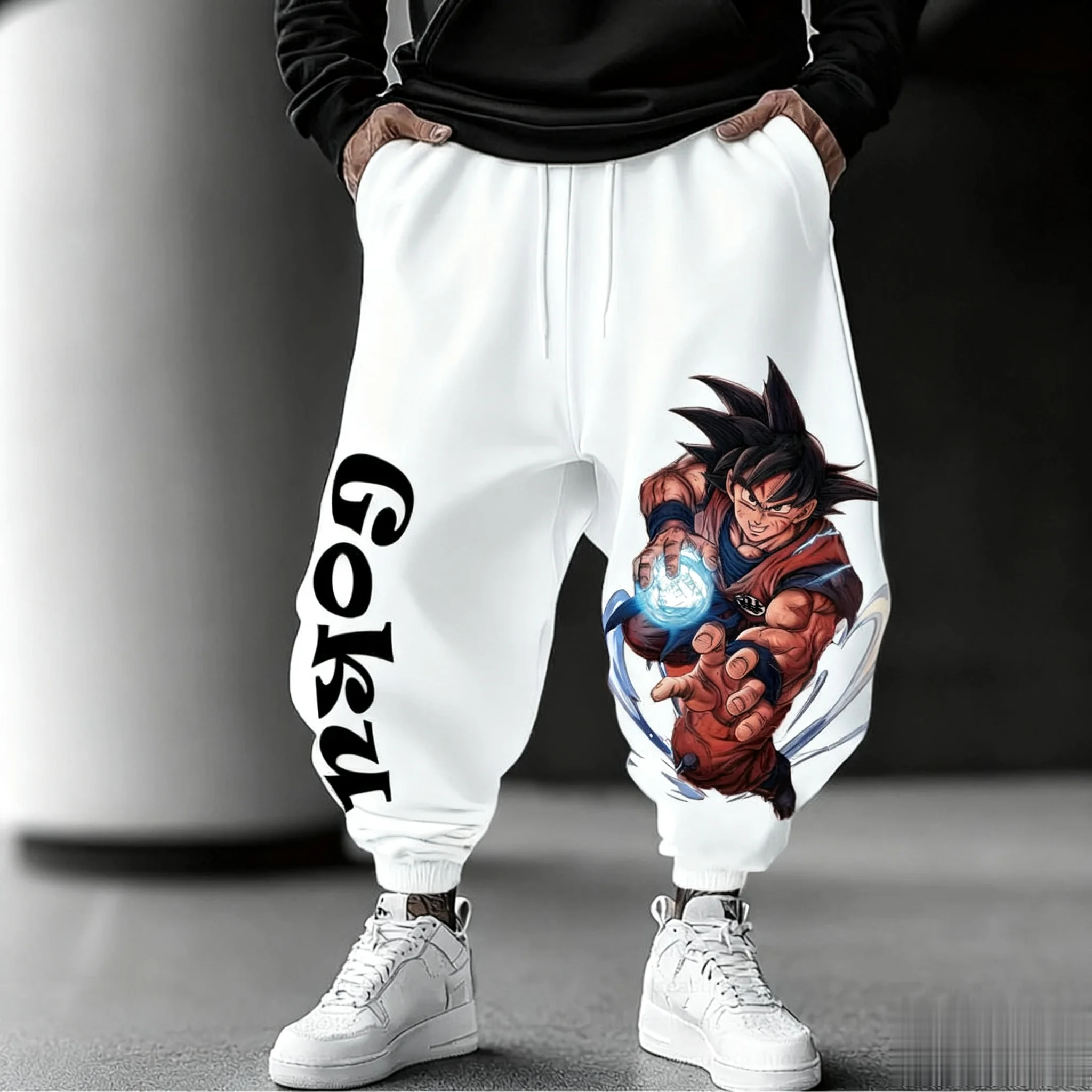 Новые мужские спортивные штаны Dragon Ball Goku, уличная одежда Y2k, свободные повседневные спортивные штаны, летние и осенние модные брюки в стиле хип-хоп с принтом аниме
Новые мужские спортивные штаны Dragon Ball Goku, уличная одежда Y2k, свободные повседневные спортивные штаны, летние и осенние модные брюки в стиле хип-хоп с принтом аниме