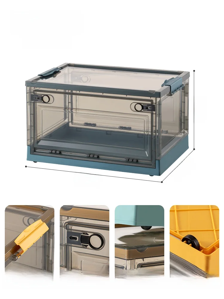 Прозрачный органайзер для хранения с боковым открытием, для улицы, для книг и одежды, большой емкости, легкое решение для хранения
Прозрачный органайзер для хранения с боковым открытием, для улицы, для книг и одежды, большой емкости, легкое решение для хранения