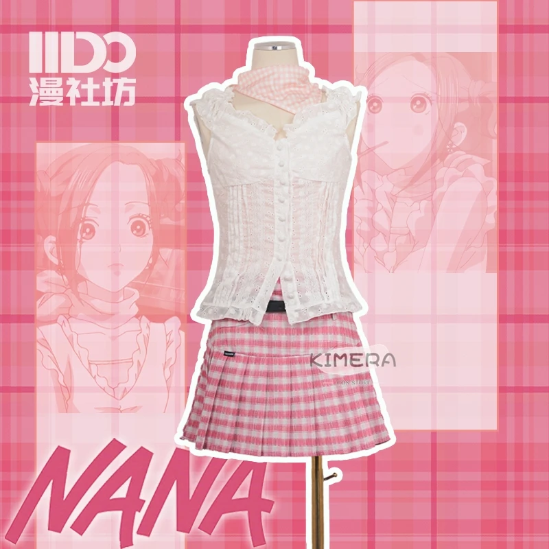 Anime Comic Nana Komatsu Cosplay Nana Costume Wig Women Girls Cosplay Daily Pink Outfit Uniform Angel Sexy Halloween Party Suit
Anime Comic Nana Komatsu Cosplay Nana Costume Wig Women Girls Cosplay Daily Pink Outfit Uniform Angel Sexy Halloween Party Suit