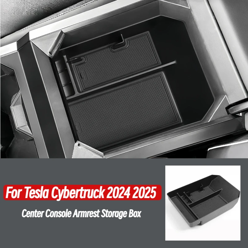 For Tesla Cybertruck 2024 2025 Car Storage Box Center Console Armrest Storage Tray Organizing Tidying Auto Interior Accessories
For Tesla Cybertruck 2024 2025 Car Storage Box Center Console Armrest Storage Tray Organizing Tidying Auto Interior Accessories