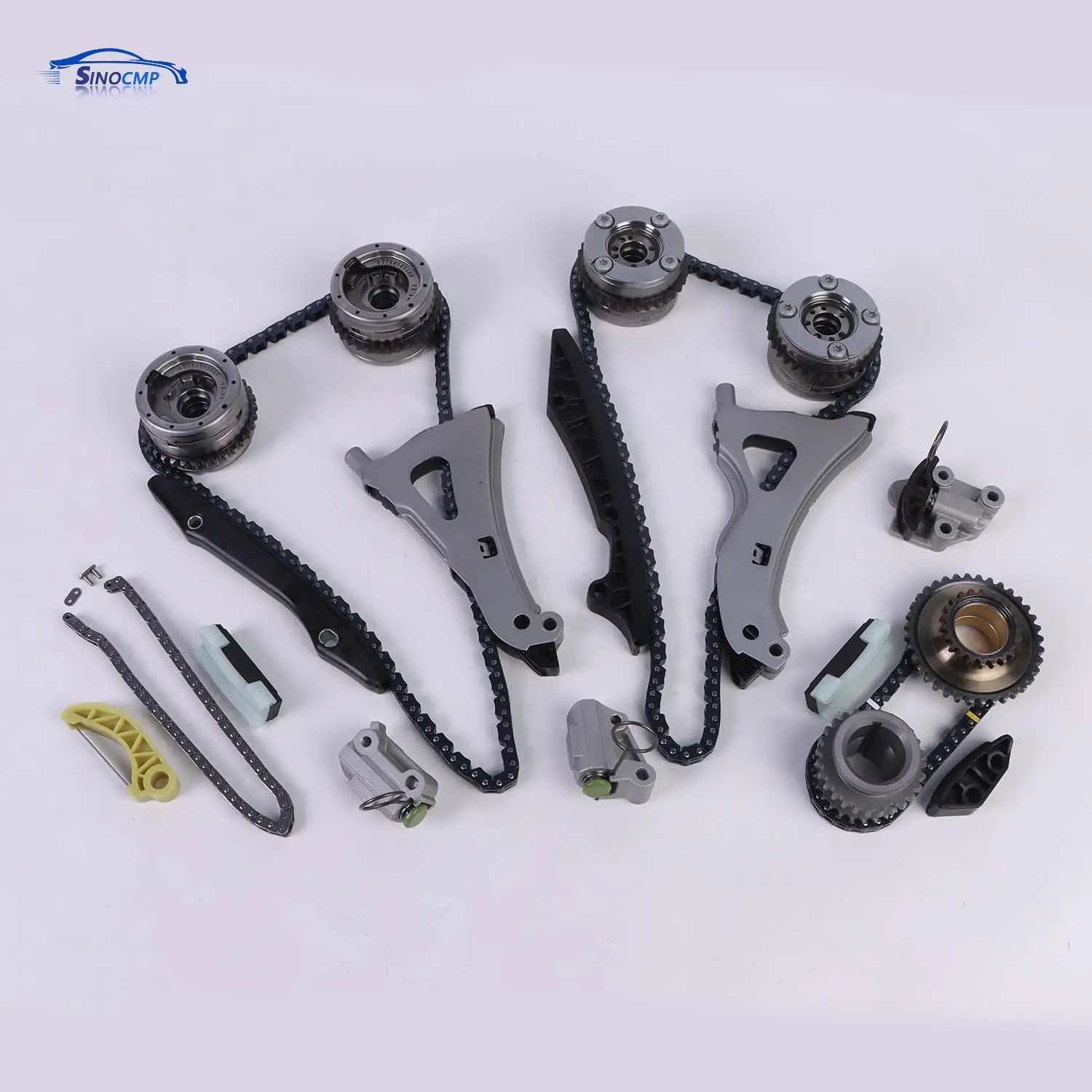 Timing Chain Kit W/Guide Tensioner Adjuster For M278 Mercedes-Benz CLS550 E550 E500 S500 SL550 GLE500 ML500 W166 4.7 V8 Turbo 
Timing Chain Kit W/Guide Tensioner Adjuster For M278 Mercedes-Benz CLS550 E550 E500 S500 SL550 GLE500 ML500 W166 4.7 V8 Turbo