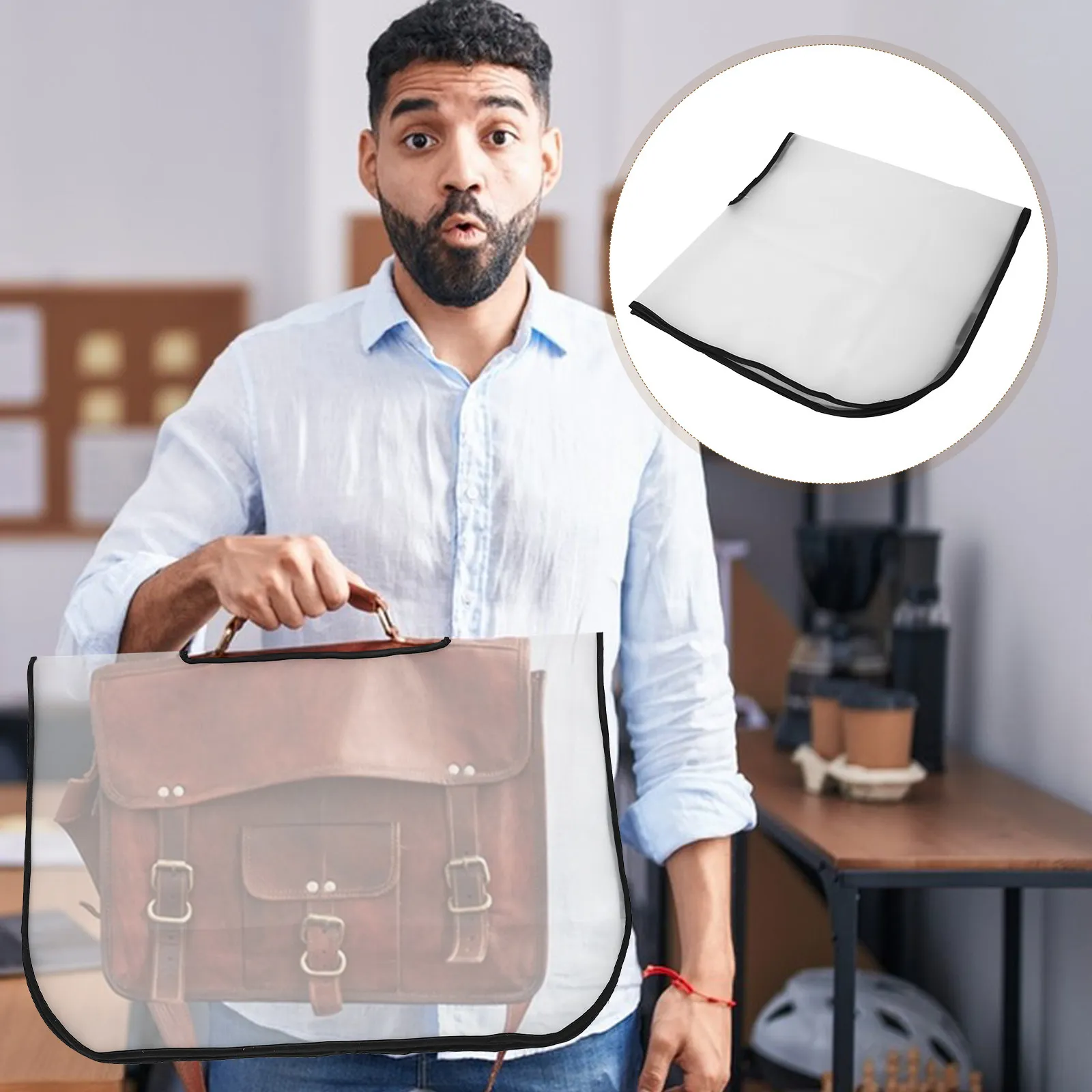 Прозрачный водонепроницаемый чехол Eva для сумок, рюкзаков, школьных ранцев и сумок-тоут для защиты от дождя на улице и в путешествиях
Прозрачный водонепроницаемый чехол Eva для сумок, рюкзаков, школьных ранцев и сумок-тоут для защиты от дождя на улице и в путешествиях