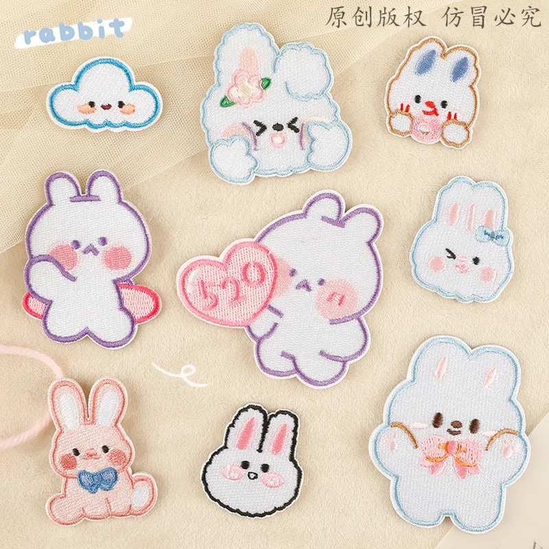 Miniso New Self Adhesive Patch Sticker Cartoon Rabbit Cloth Label Accessory Embroidery Sticker
Miniso New Self Adhesive Patch Sticker Cartoon Rabbit Cloth Label Accessory Embroidery Sticker