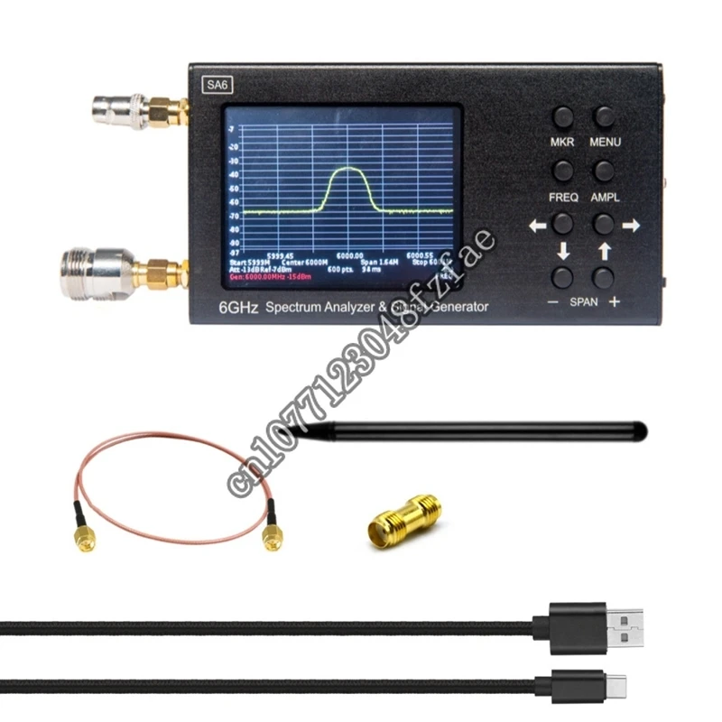 New SA6 Portable 6Ghz Spectrum & Signal Genertor TO, 2G, 3G, 4G, LTE, CDMA, DCS, GSM, GPRS,GLONASS Replacement
New SA6 Portable 6Ghz Spectrum & Signal Genertor TO, 2G, 3G, 4G, LTE, CDMA, DCS, GSM, GPRS,GLONASS Replacement