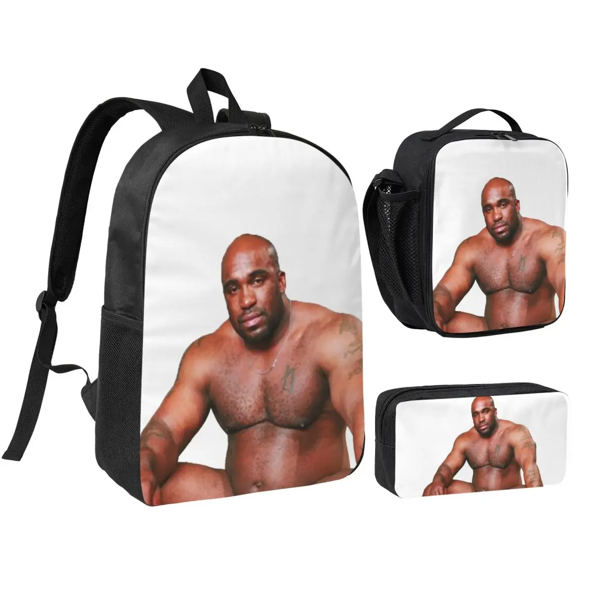 Barry Wood Bobblehead Backpack Student BookBag School Bag Shoulder Bags 3ps Insulated Lunch Bag Pencil Case
Barry Wood Bobblehead Backpack Student BookBag School Bag Shoulder Bags 3ps Insulated Lunch Bag Pencil Case