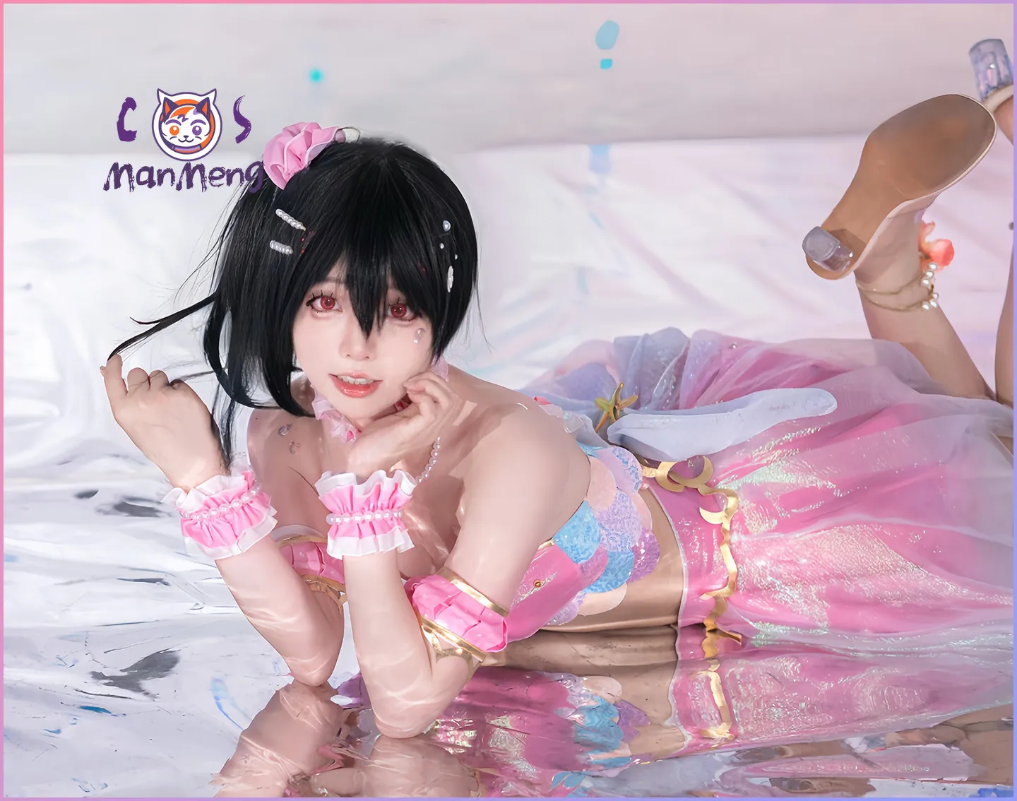 Anime LoveLive! Nico Yazawa mermaid Cosplay Costume Women Sweet Halloween Carnival Song Dress Summer Beach Swimsuit Set
Anime LoveLive! Nico Yazawa mermaid Cosplay Costume Women Sweet Halloween Carnival Song Dress Summer Beach Swimsuit Set