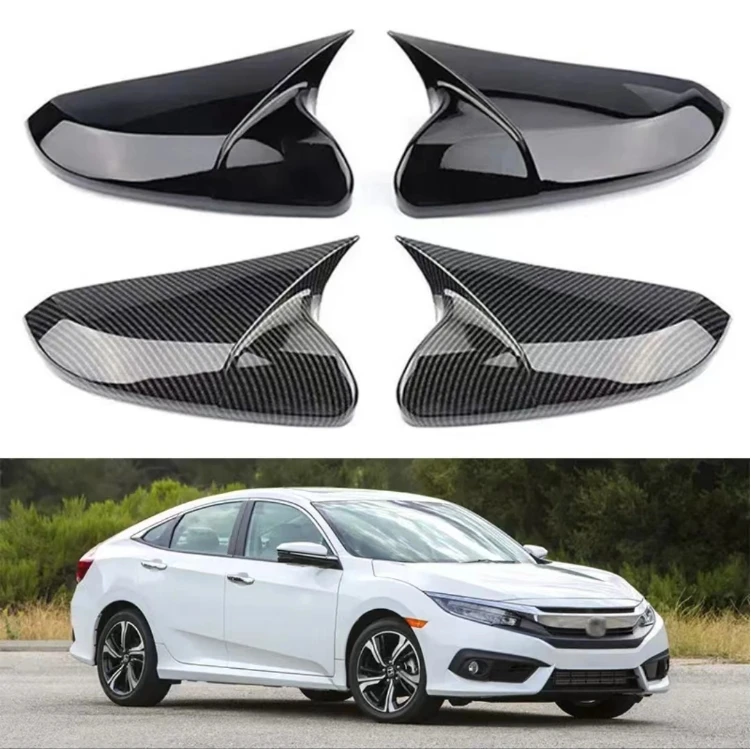 For Honda Civic 10th 2016 2017 2018 2019 2020 Rearview Side Mirror Cover Wing Cap Exterior Door Rear View Case Trim Carbon Fiber
For Honda Civic 10th 2016 2017 2018 2019 2020 Rearview Side Mirror Cover Wing Cap Exterior Door Rear View Case Trim Carbon Fiber