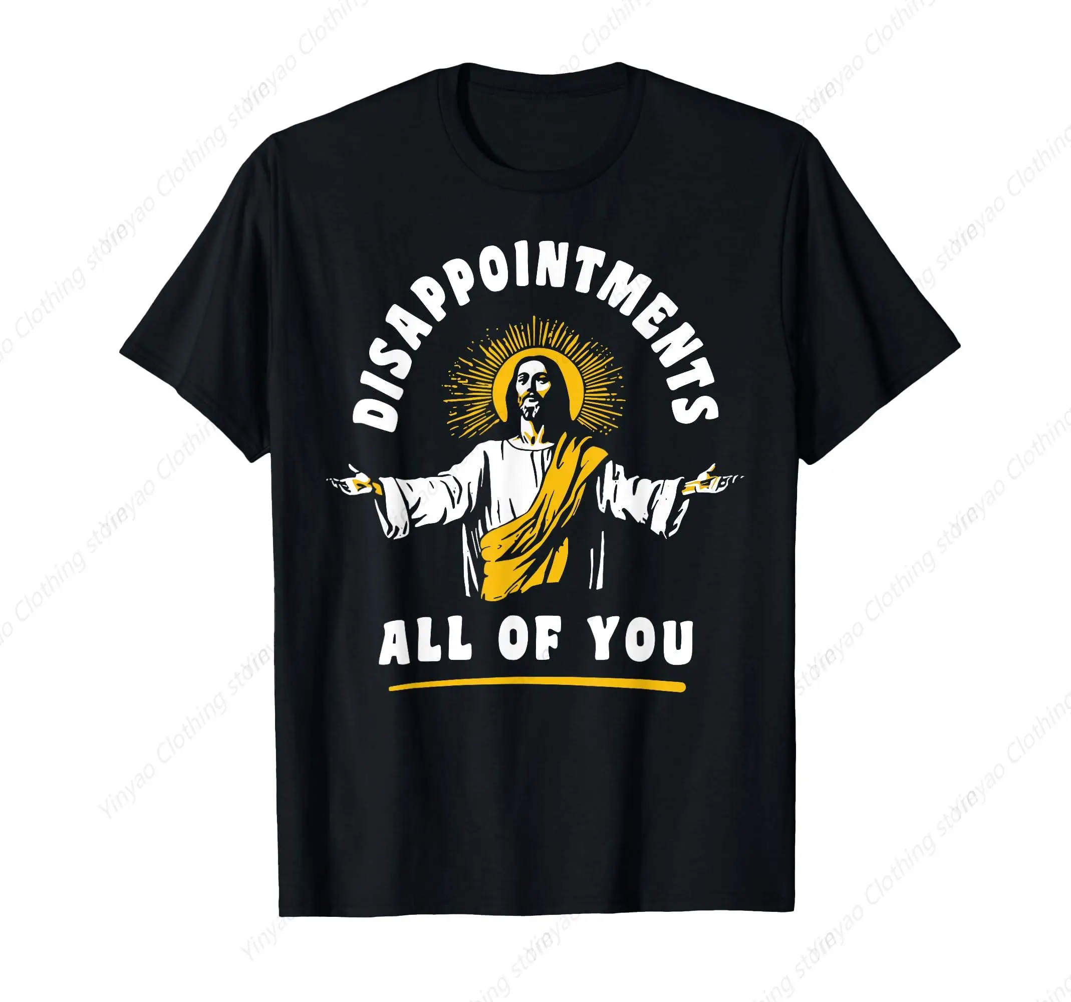 Funny Christian Jesus Print T-Shirt Fun Cool Fashionable Men'S Shirt Pure Cotton T-Shirt
Funny Christian Jesus Print T-Shirt Fun Cool Fashionable Men'S Shirt Pure Cotton T-Shirt