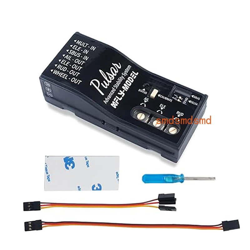 Pulsar 3-Axis Gyro V2 RC Flight Controller Stabilizer Nose Gear Lock
Pulsar 3-Axis Gyro V2 RC Flight Controller Stabilizer Nose Gear Lock