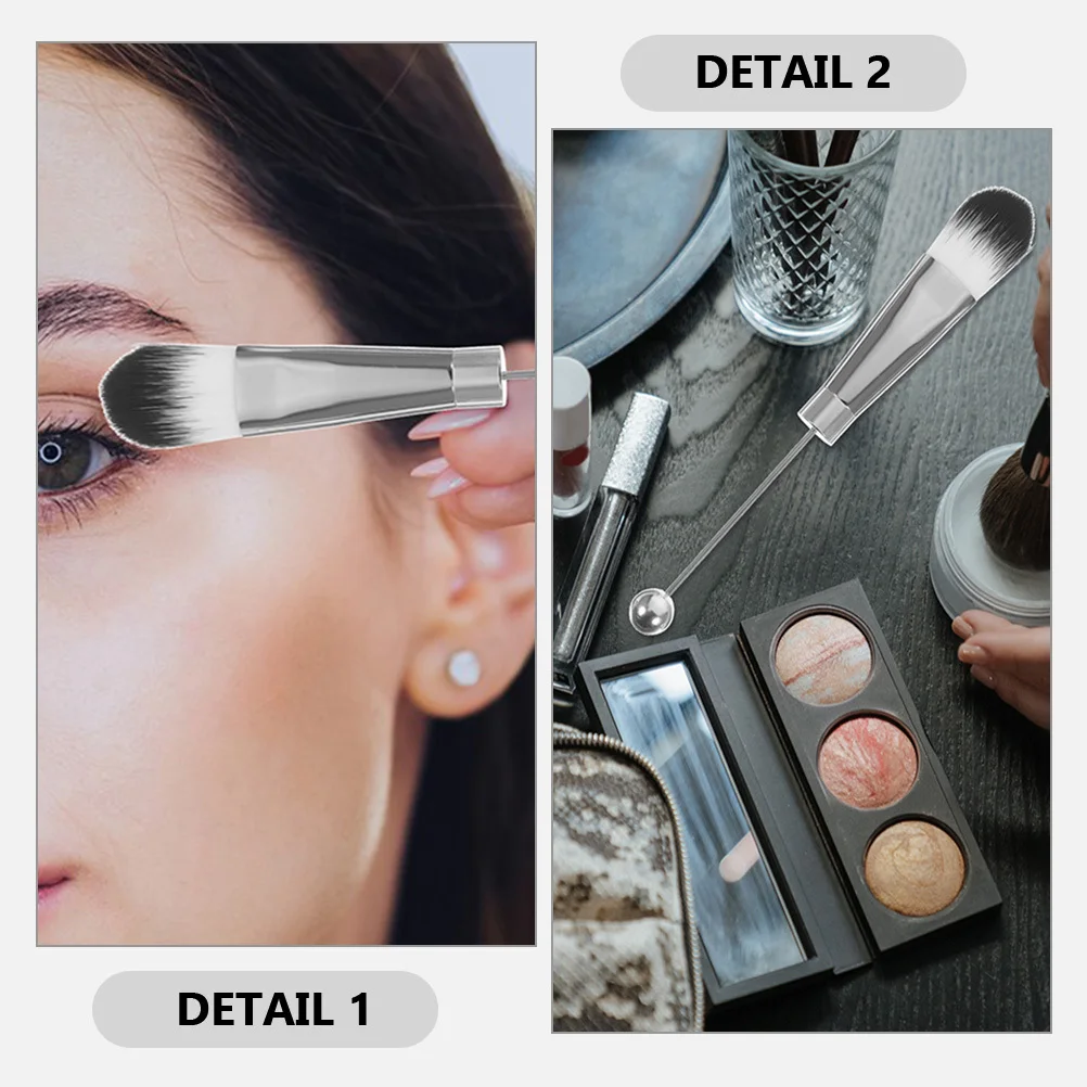 2Sets Makeup Brush Set Soft Bristles Metal Handle Eye Shadow Blush Concealer Brush Makeup Tools for Women Eye for Eyeshadow
2Sets Makeup Brush Set Soft Bristles Metal Handle Eye Shadow Blush Concealer Brush Makeup Tools for Women Eye for Eyeshadow