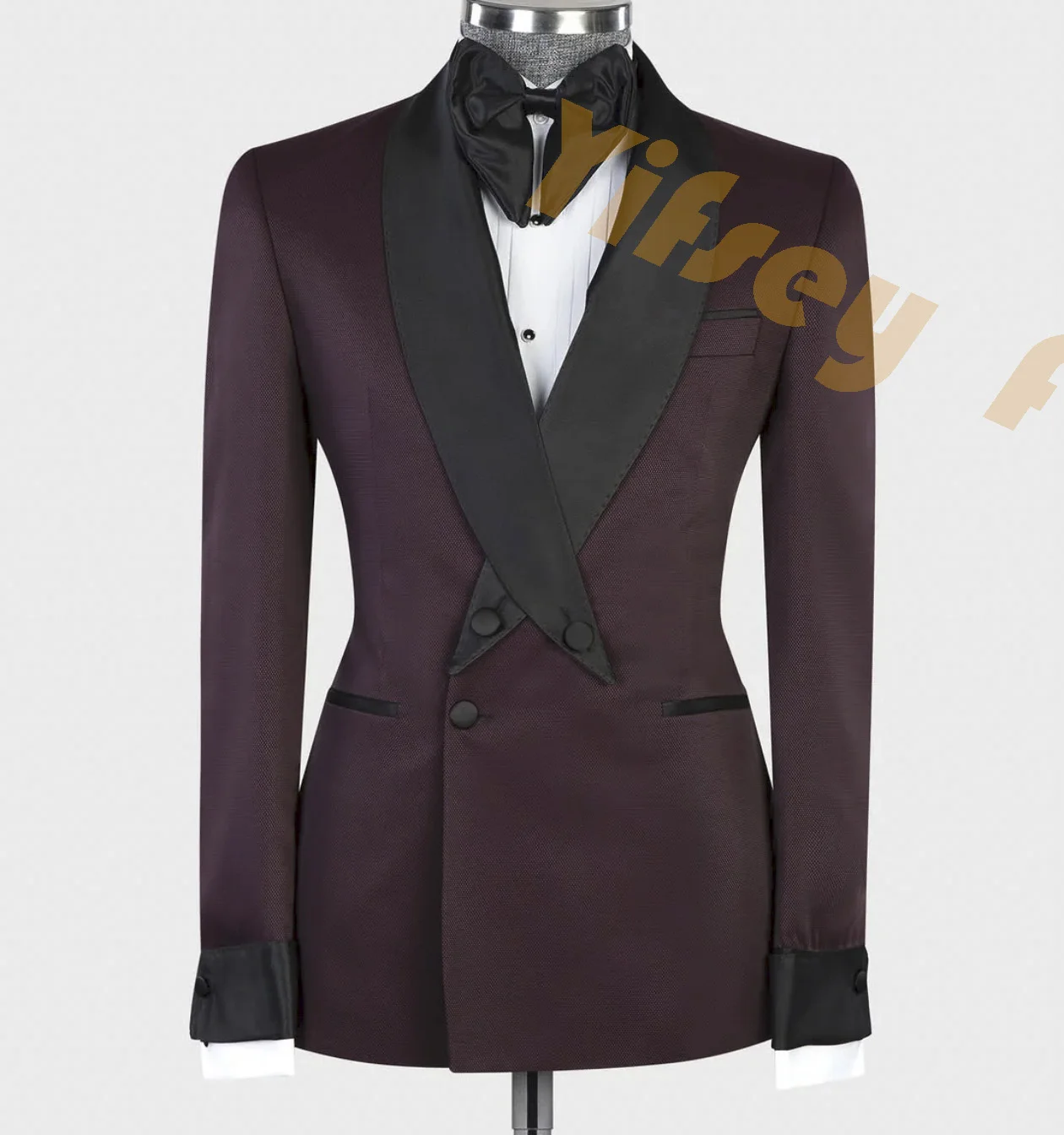 Burgundy Man Coat Cross-Collar Design Coat Luxury Clothing Designer Slim Fit Male Blazer Only Boyfriend Jacket Fashion Design
Burgundy Man Coat Cross-Collar Design Coat Luxury Clothing Designer Slim Fit Male Blazer Only Boyfriend Jacket Fashion Design
