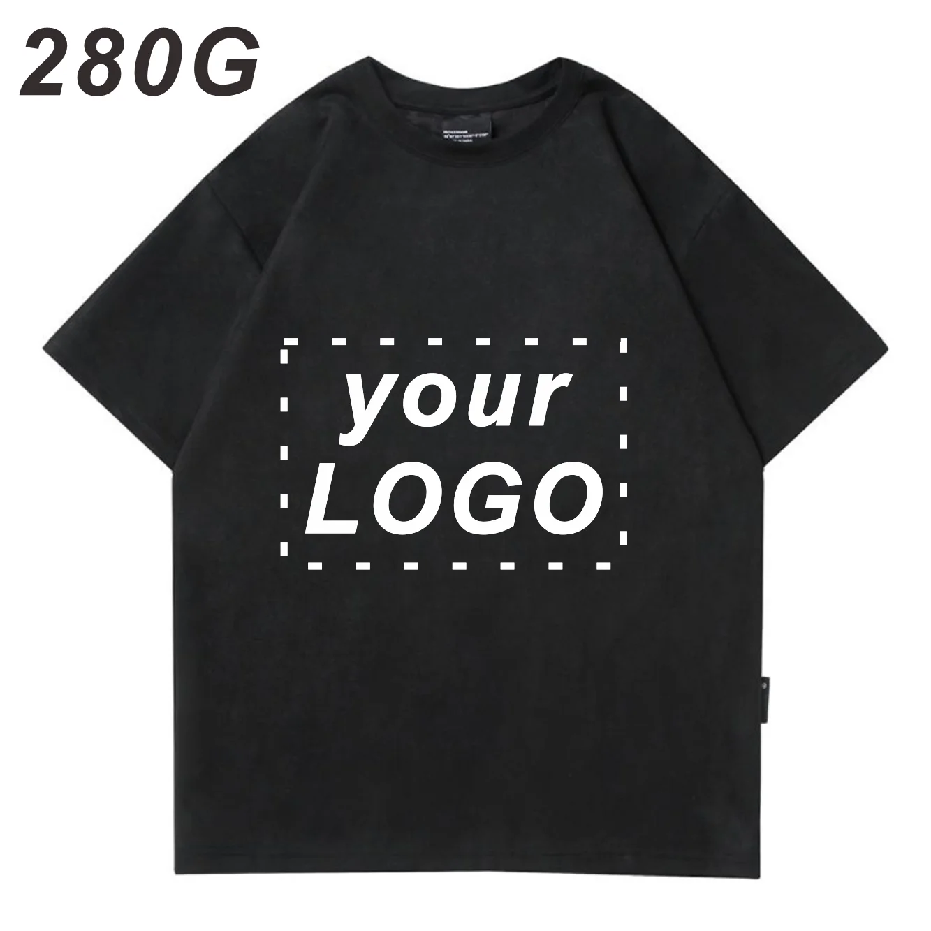 Customize Your Logo For Hip-hop Streetwear Men's 280gt Shirt, Washed Top T-shirt, Unisex Style, Summer Retro Brand, Personalized
Customize Your Logo For Hip-hop Streetwear Men's 280gt Shirt, Washed Top T-shirt, Unisex Style, Summer Retro Brand, Personalized