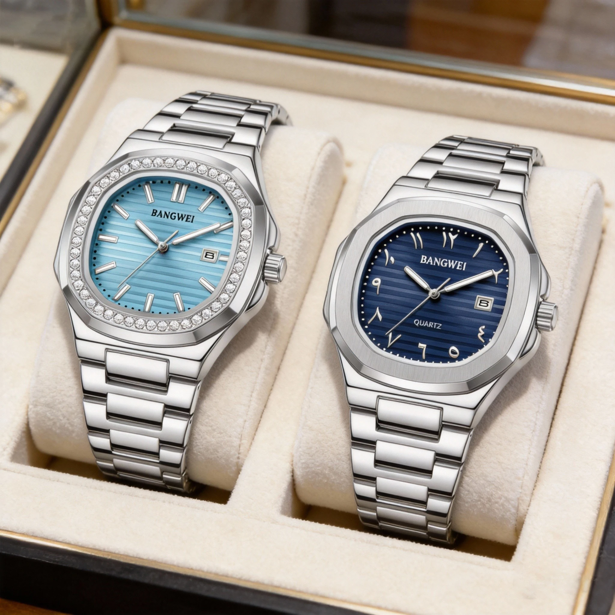 Новые модные парные часы LIGE, водонепроницаемые до 30 м, светящиеся, подарок на День святого Валентина, часы из нержавеющей стали, кварцевые часы для мужчин и женщин
Новые модные парные часы LIGE, водонепроницаемые до 30 м, светящиеся, подарок на День святого Валентина, часы из нержавеющей стали, кварцевые часы для мужчин и женщин