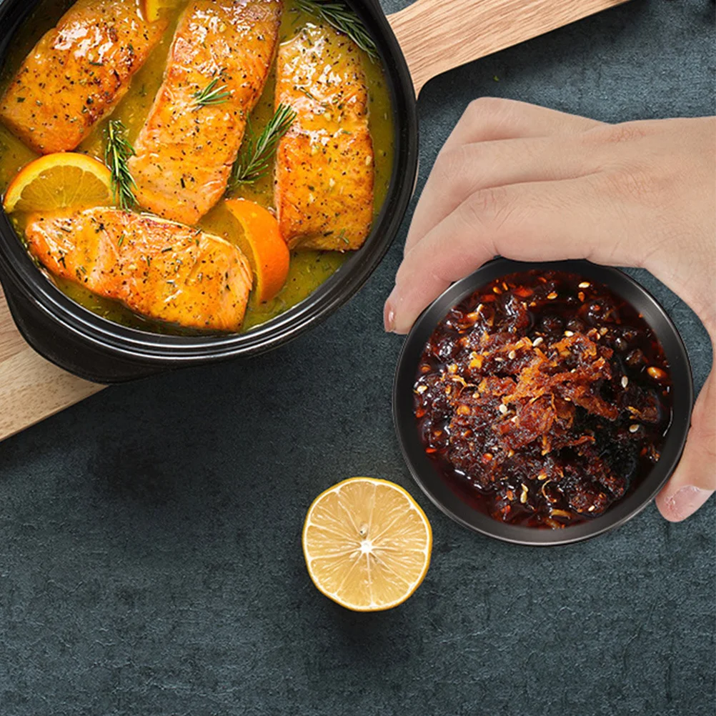 5Pcs Stainless Steel Dipping Dishes Round Sauce Bowls for Sushi Soy Sauce Condiment Appetizer Snack Seasoning Kitchen Gadget
5Pcs Stainless Steel Dipping Dishes Round Sauce Bowls for Sushi Soy Sauce Condiment Appetizer Snack Seasoning Kitchen Gadget