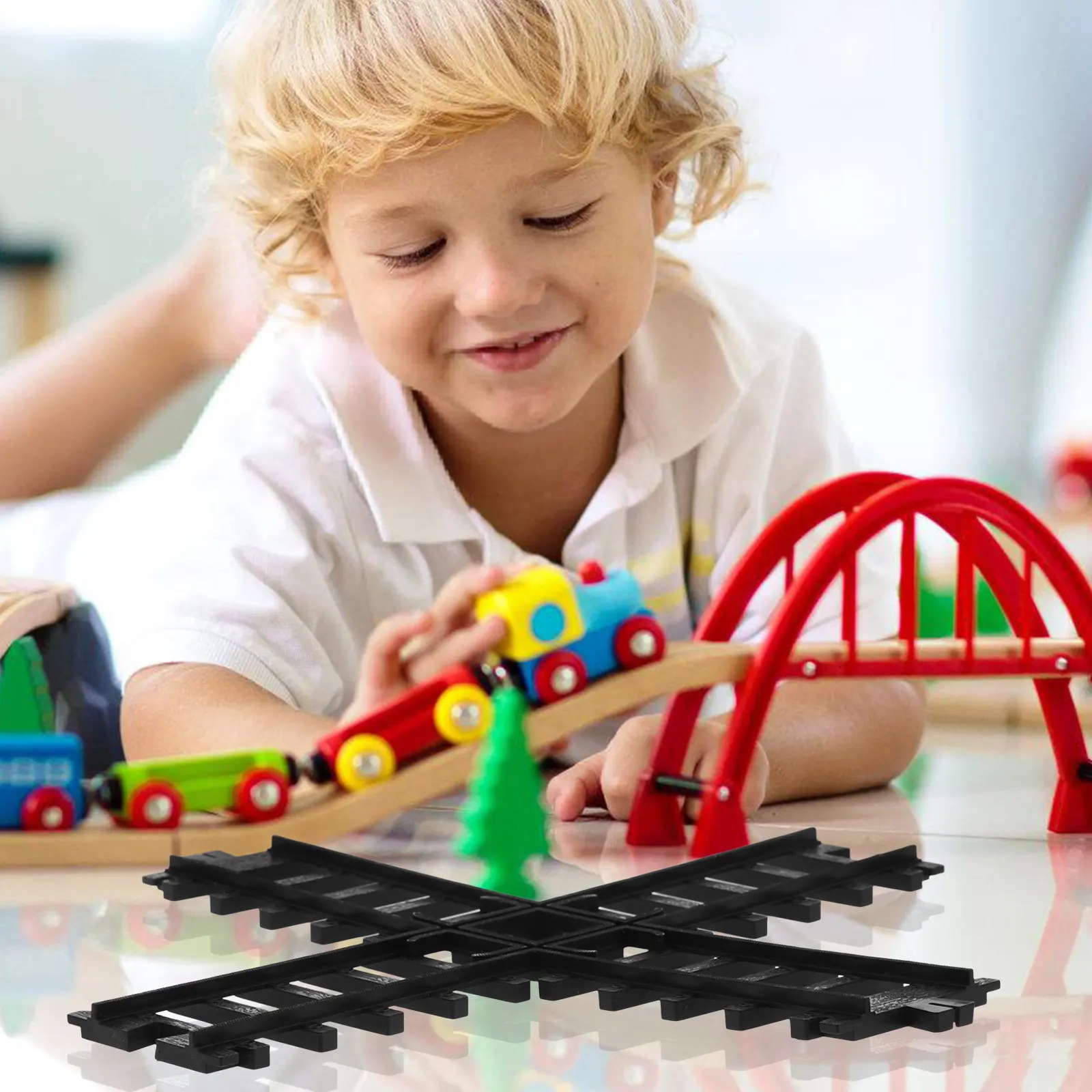 Имитация высокоскоростной железной дороги: пластиковые рельсы для детей, набор для самостоятельной сборки, декор для песочницы, микроландшафтный железнодорожный набор
Имитация высокоскоростной железной дороги: пластиковые рельсы для детей, набор для самостоятельной сборки, декор для песочницы, микроландшафтный железнодорожный набор