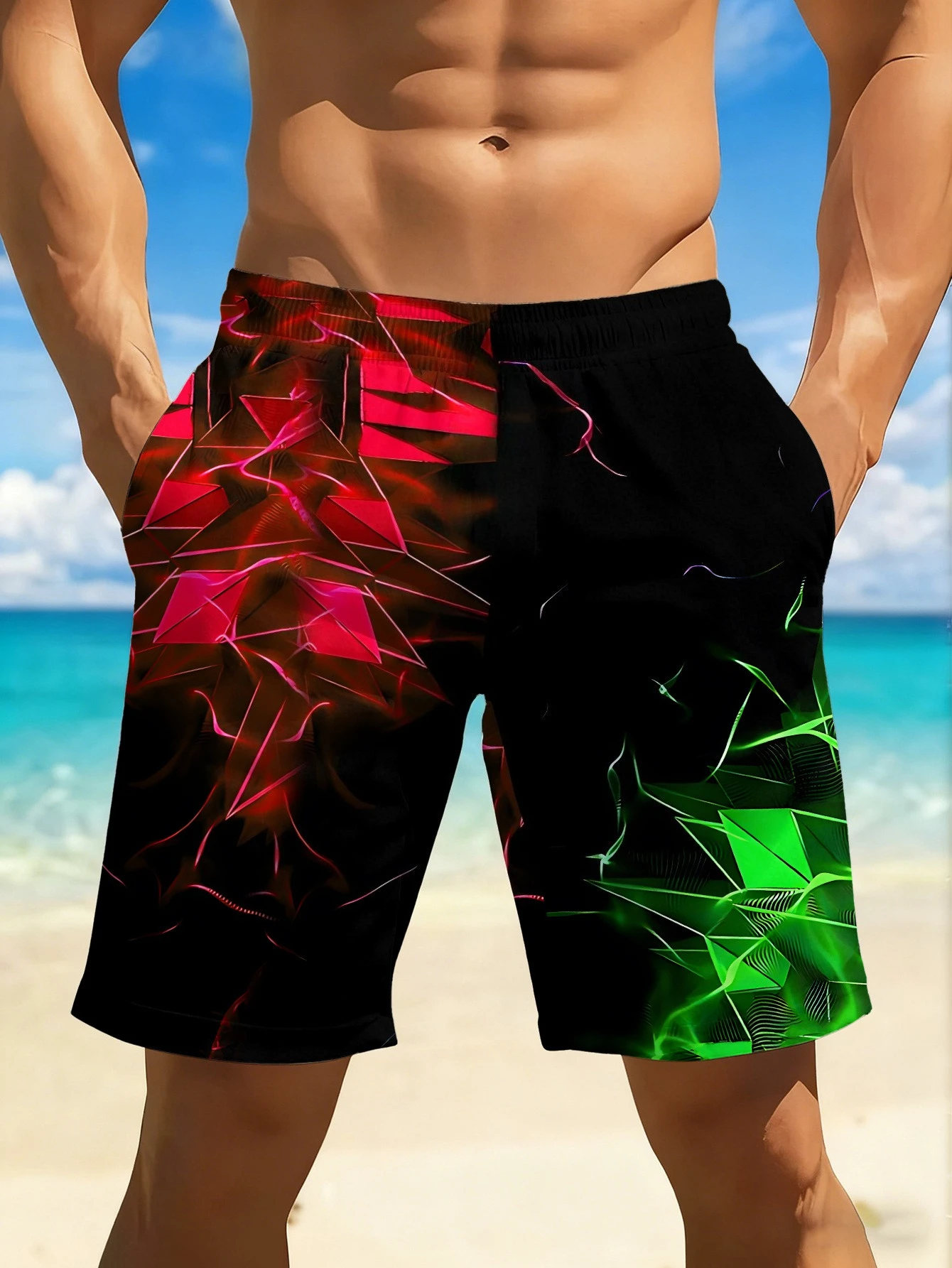 Hot Selling New Styles in Summer 2026 Cool Colors 3D Printing Fashionable Outdoor Loose Breathable Fast Drying Street Y2K Shorts
Hot Selling New Styles in Summer 2026 Cool Colors 3D Printing Fashionable Outdoor Loose Breathable Fast Drying Street Y2K Shorts