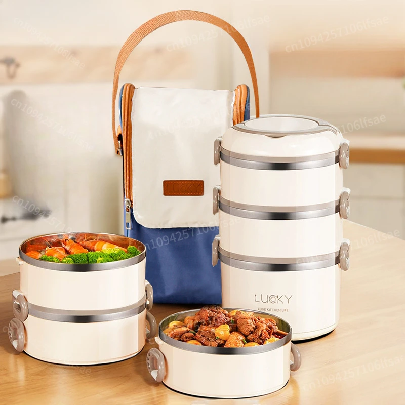 304 stainless steel student office worker lunch box insulation bucket portable portable lunch box
304 stainless steel student office worker lunch box insulation bucket portable portable lunch box