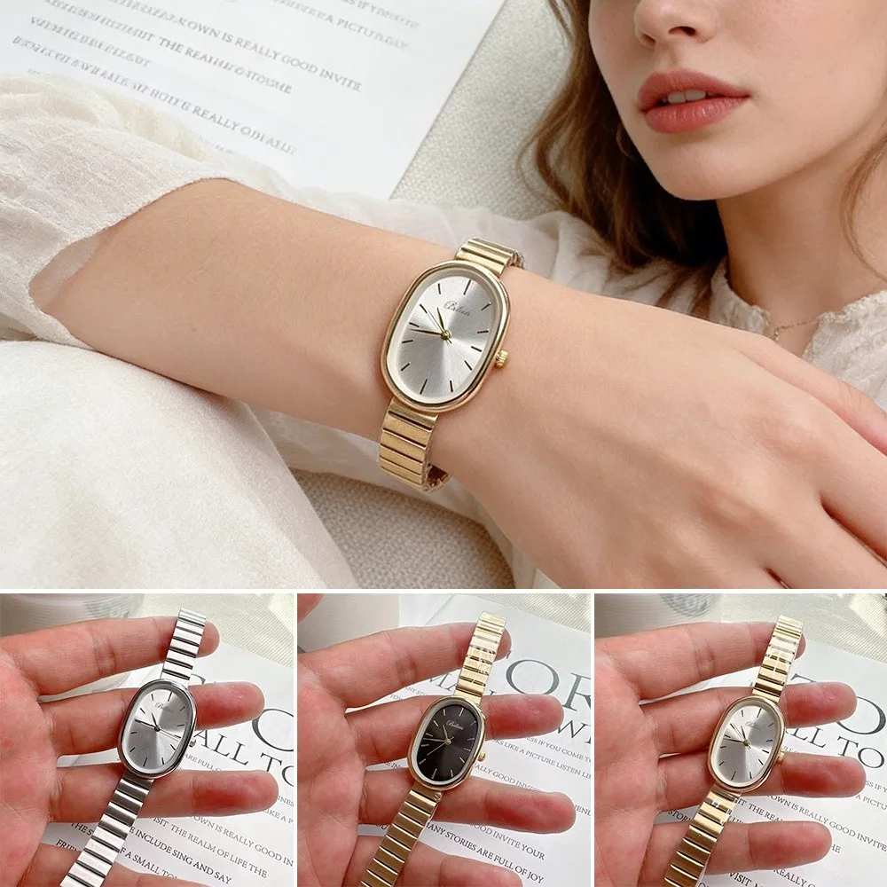 New Oval Dial Quartz Watch Simple Fold-down Clasp Watch Women Watch Fashion Wristwatch
New Oval Dial Quartz Watch Simple Fold-down Clasp Watch Women Watch Fashion Wristwatch