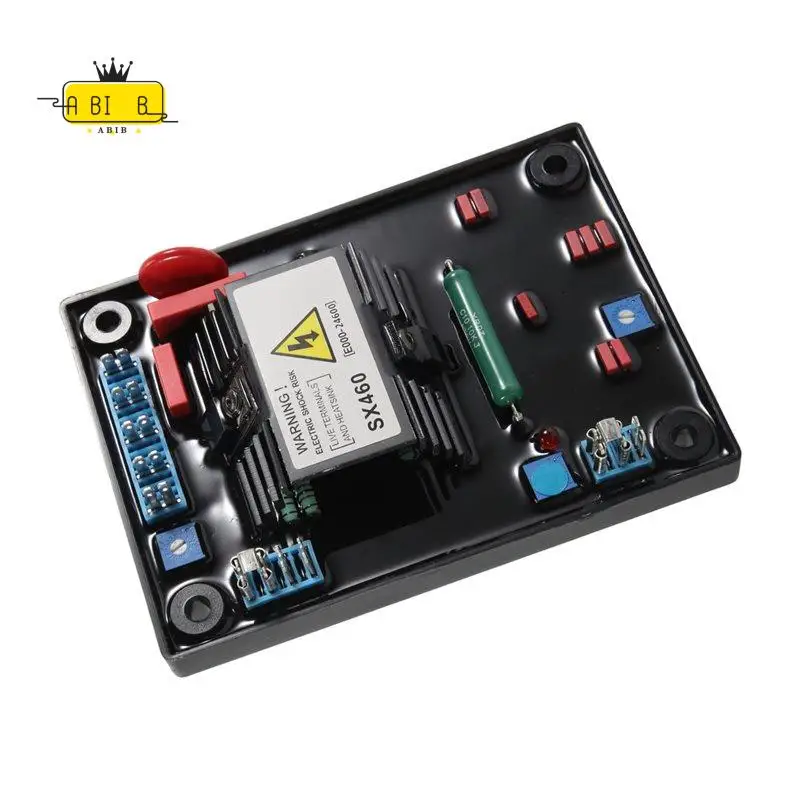 ABIB -AVR SX460-A SX 460-A 460 With Red Capacitor Soft Glue Better Quality Accessories Automatic Voltage Regulator For Generator
ABIB -AVR SX460-A SX 460-A 460 With Red Capacitor Soft Glue Better Quality Accessories Automatic Voltage Regulator For Generator